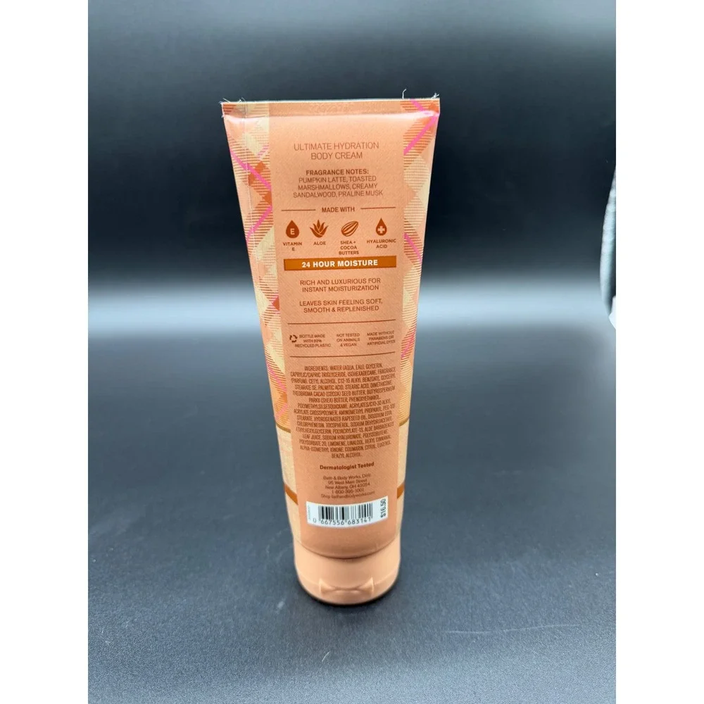 Bath & Body Works Marshmallow Pumpkin Latte Ultimate Hydration‎ Body Cream 8oz